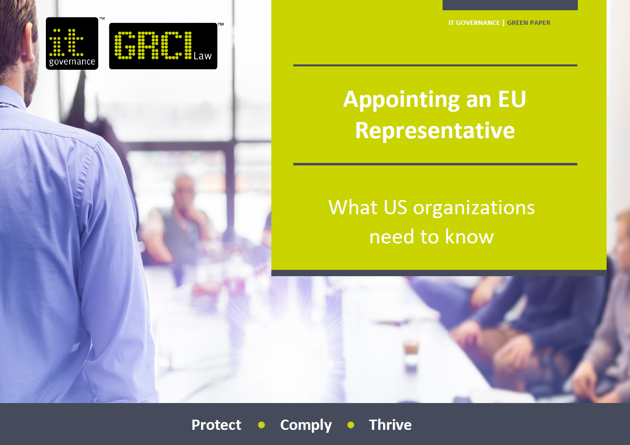 Appointing an EU Representative