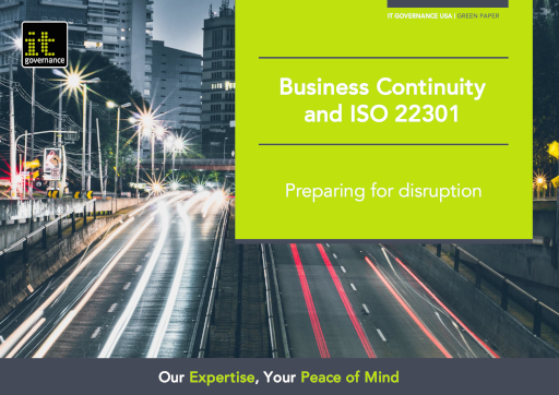 Free green paper: Business Continuity and ISO 22301