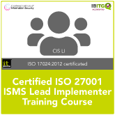 Certified ISO 27001 ISMS Lead Implementer Training Course