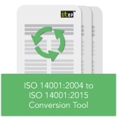 ISO 14001:2015 transition tool