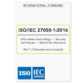 ISO/IEC 27050-1 2016 Standard