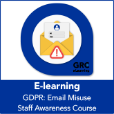 GDPR: Email Misuse Staff Awareness E-Learning Course
