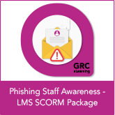 Phishing Staff Awareness Course – LMS SCORM Package