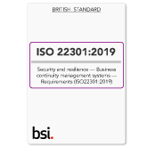 ISO 22301 2019 Standard