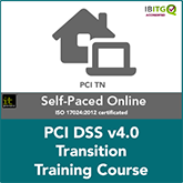PCI DSS v4.0 Transition Self-Paced Online Training Course
