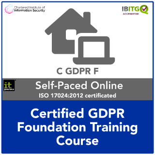 Certified GDPR Foundation Distance Learning Training Course