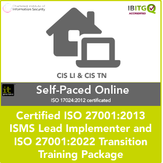 Certified ISO 27001:2013 ISMS Lead Implementer and ISO 27001:2022 Transition Self-Paced Online Training Package