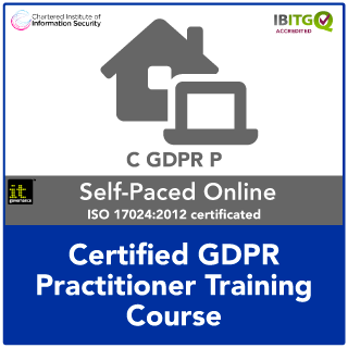 Certified GDPR Practitioner Distance Learning Training Course